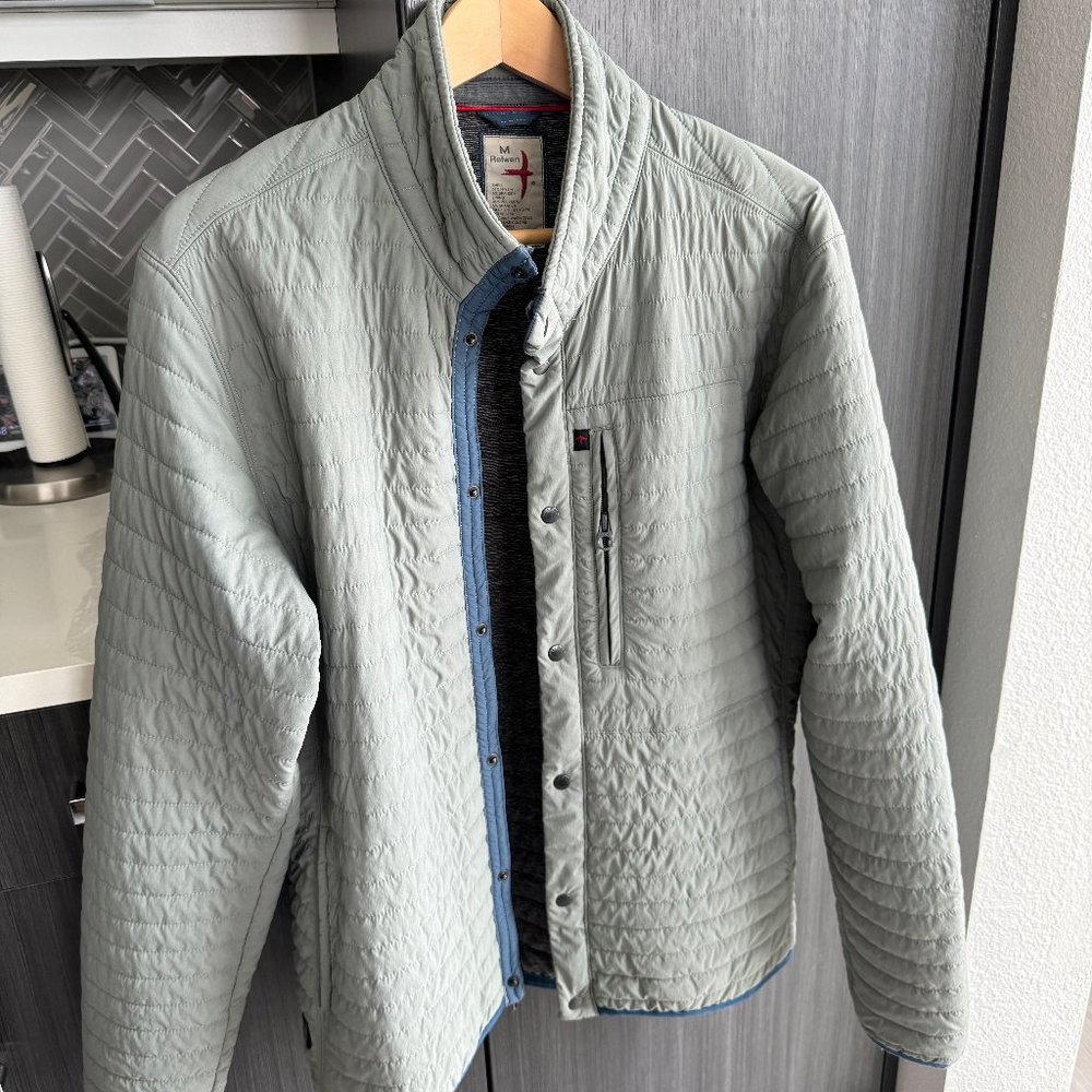 Relwen Windzip Jacket - Wet Cement